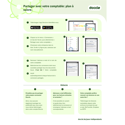 Partager avec votre comptable