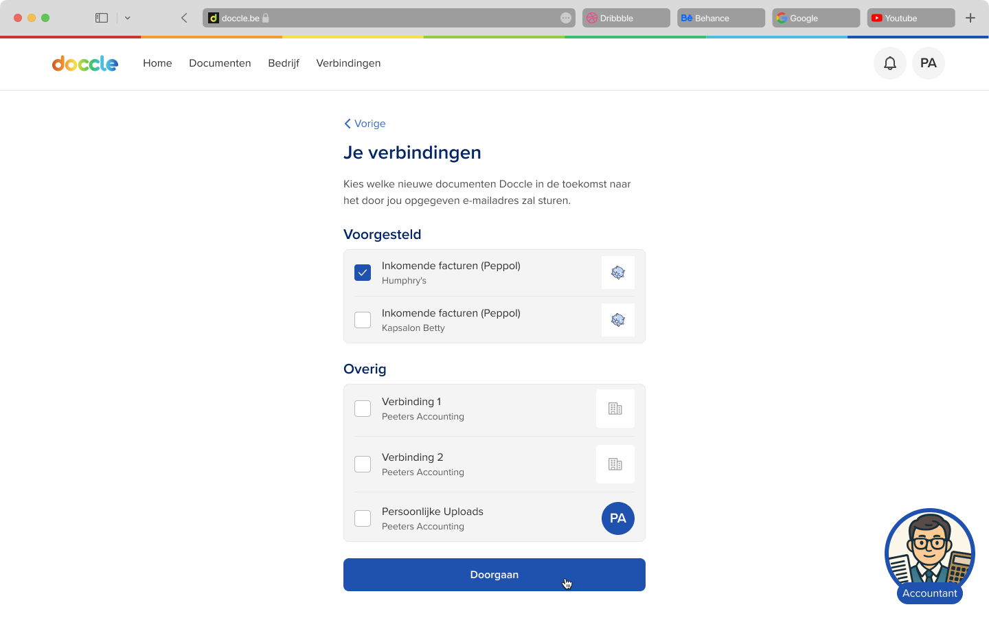 Documenten ontvangen