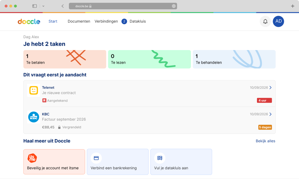 Doccle-consumentenoverzicht in het Nederlands